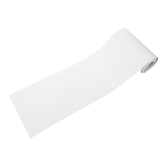 Pawsdot Self-Adhesive White PVC Skirting Board for Indoor and Outdoor Use