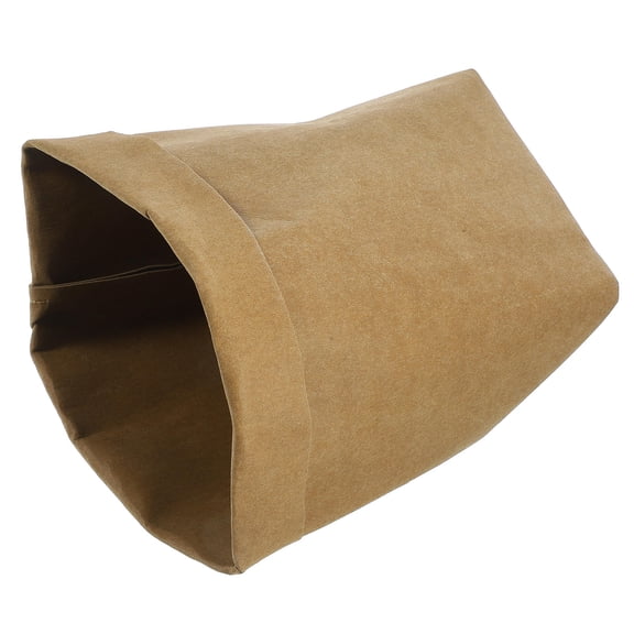 Pawsdot Brown Kraft Paper Container with Washable Rip and Water Resistant Features