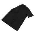 thumbnail image 1 of Pawsdot Pet Grooming Smock Black Nylon Comfortable for Home and Pet Shop Use, 1 of 7