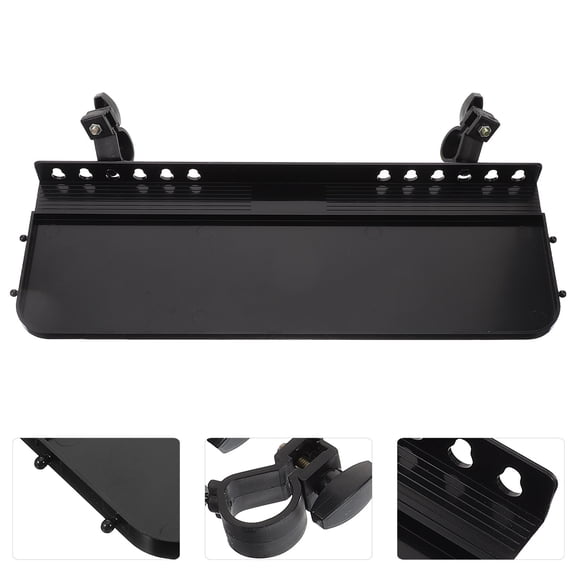 Pawsdot Durable Black Plastic Easel Tray Rack Replacement with Practical Multiuse Design