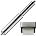 thumbnail image 1 of Pawsdot Plated Silver Toilet Paper Roller Rod Replacement Sturdy Plastic Retractable Paper Holder for Home and Hotel, 1 of 8