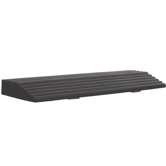 Pawsdot Black Rubber Ramp Mat for Home Entry Ramp for Sweeping Robot Use