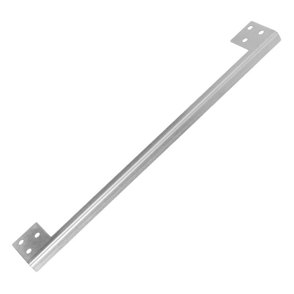 Pawsdot Outswing Door Latch Protector Plate in Stainless Steel with Tamper Resistance