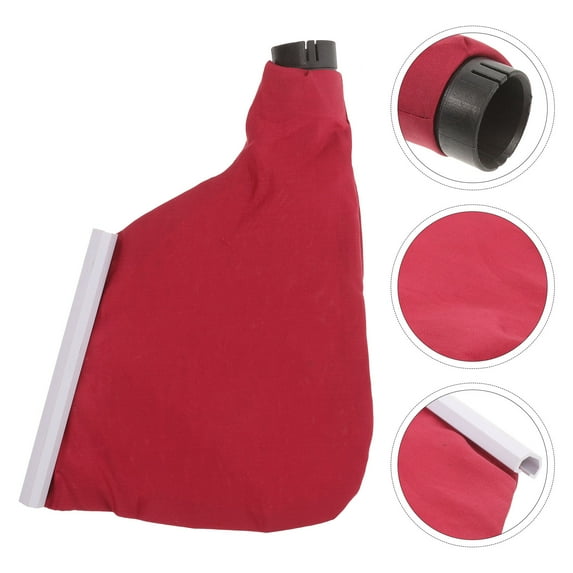 Pawsdot Large Capacity Saw Dust Bag Red for Home with Breathable Material