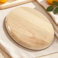 thumbnail image 1 of Pawsdot Round Bar Stool Replacement Top Khaki Wooden Seating for Hotel 1Set, 1 of 1
