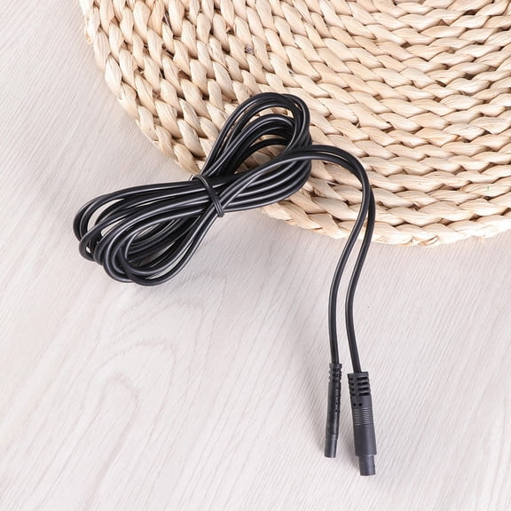 Pawsdot Dash Cam Backup Camera Wire Black 4 Pin Extension Cord for Car 12V 24V Use