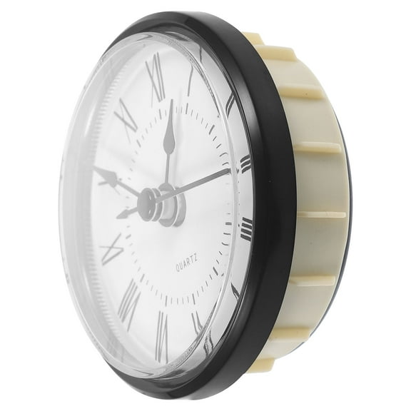 Pawsdot Replacement Quartz Clock Insert 70Mm White with Durable Roman Dial