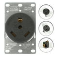 thumbnail image 1 of Pawsdot 30 Amp Rv Receptacle Multi Copper Flush Mounting for Meeting Rooms, 1 of 7