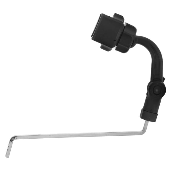 Pawsdot Alto Saxophone Phone Holder Black Adjustable Sax Lyre Music Clip Secure Stand for Home Use