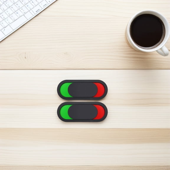 Pawsdot 2Pcs Privacy Sign for Office Door Multi Color Slider Indicator and Practical