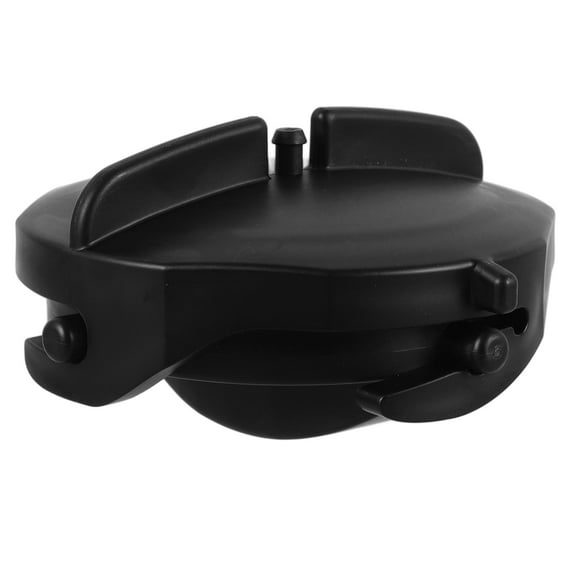 Pawsdot Deformation-Resistant Rv Sewer Hose Cap Black ABS for Easy Installation