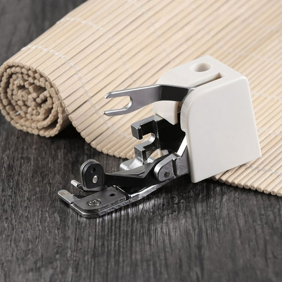 Pawsdot Sewing Machine Presser Foot with Side Cutter Multi for Seam Finishes