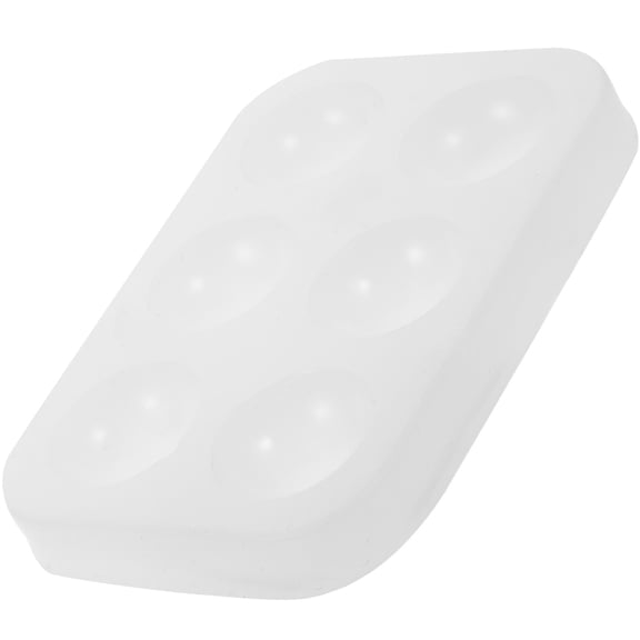 Pawsdot Silicone Watercolor Palette, White, Durable and Reusable for Makeup
