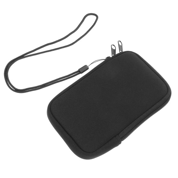 Pawsdot Neoprene Cell Phone Sleeve with Lanyard Zipper Case for Outdoor Activities and Travel