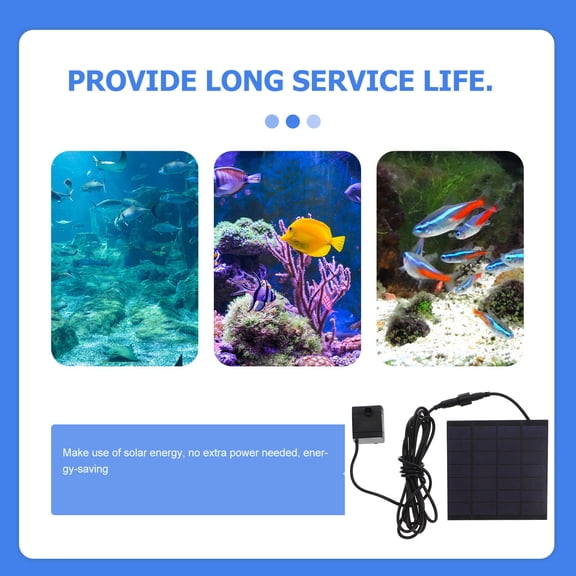 Pawsdot Submersible Pond Pump Solar Pump Plastic 1 Set