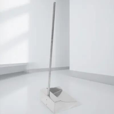 Pawsdot No Stoop Dustpan, Stainless Steel, Elegant Design, Home Cleaning