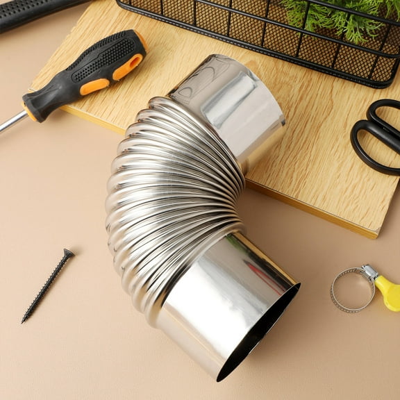 Pawsdot Stainless Steel Chimney Flue, Flexible, Anti-Leakage, Easy Install for Home Use