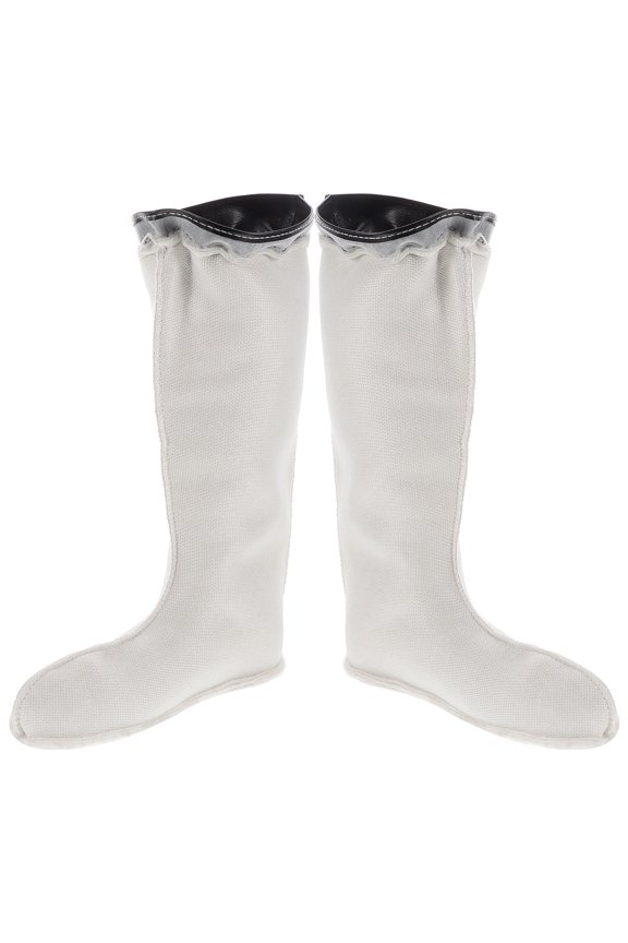 Warm Socks For Women Boot Liner Fleece White Support and Protection Hiking 1 Pair