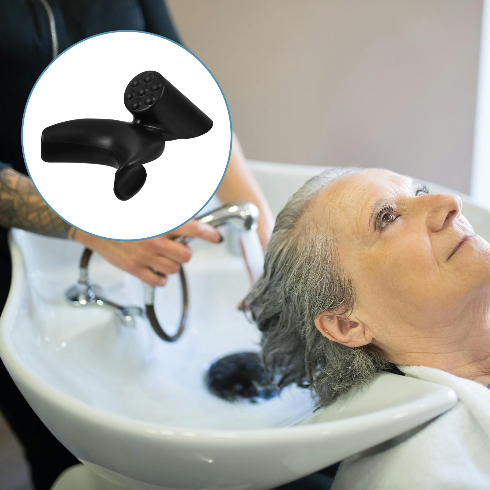 bathtub hair washing neck pain solution memory foam pillow