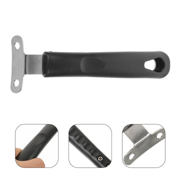 Pawsdot Detachable Stainless Steel Anti-Scald Pan Handle, Black, Compact, Strong, Perfect Workmanship
