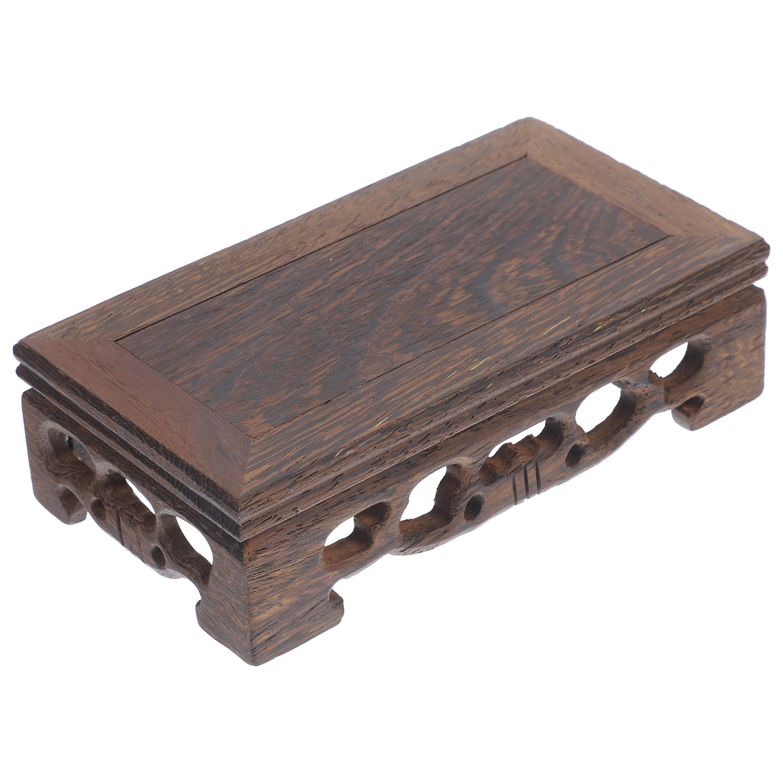 Pawsdot Vase Riser Wooden Display Pedestal Light Brown Retro 1Pcs