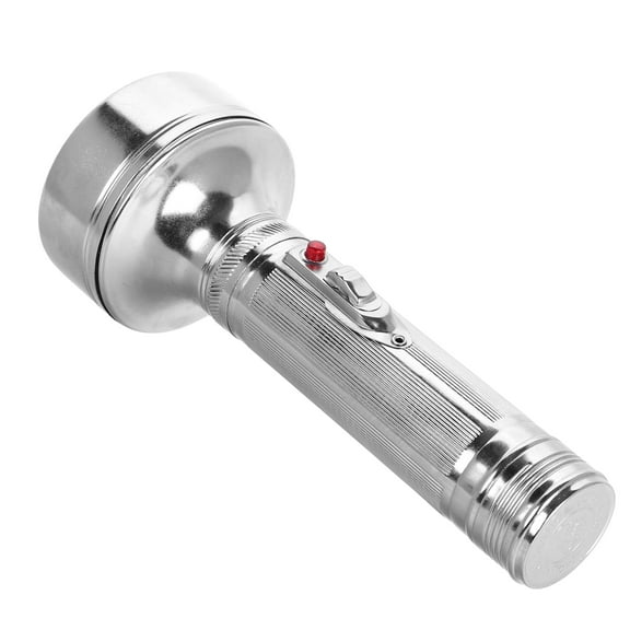 Pawsdot Retro Style Old Fashioned Flashlight Battery Powered for Rural Home Use and Decor