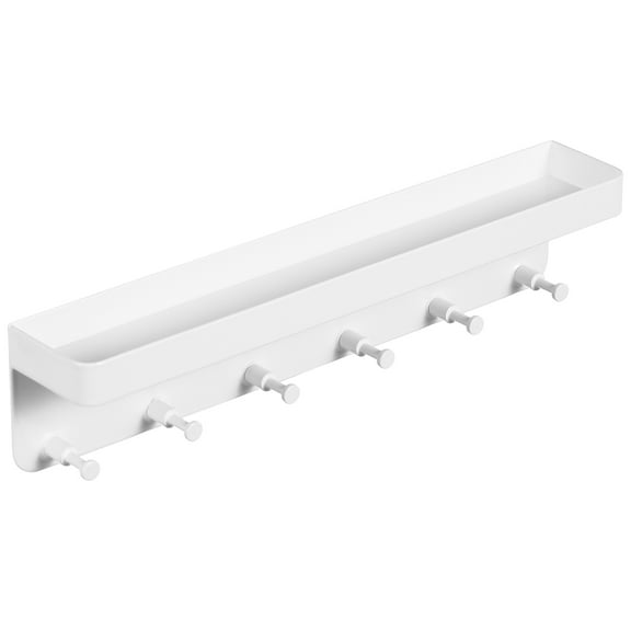 Pawsdot Wall Mounted Trophy and Medal Display Shelf: 1 Individual Medal Holder with Hooks for Showcasing Trophies