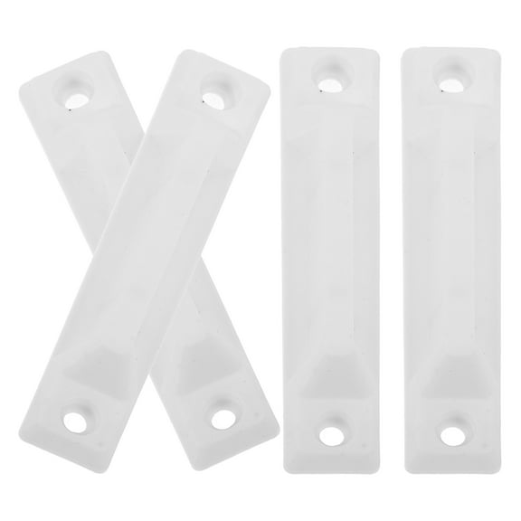 Pawsdot 4Pcs White Heavy Duty Drawer and Wardrobe Pull Handles for Home Furniture
