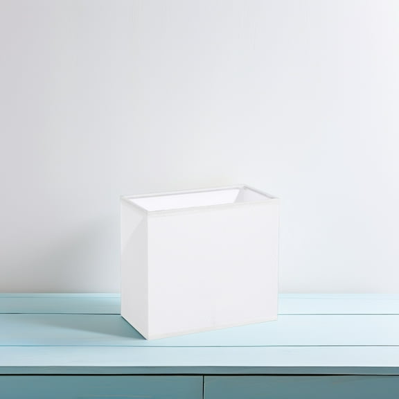 Pawsdot Rectangle Lamp Fabric Lampshade White 1Pcs for Home Use