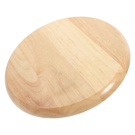 Pawsdot Khaki Round Bar Stool Wooden Seat Replacement for Home Furniture