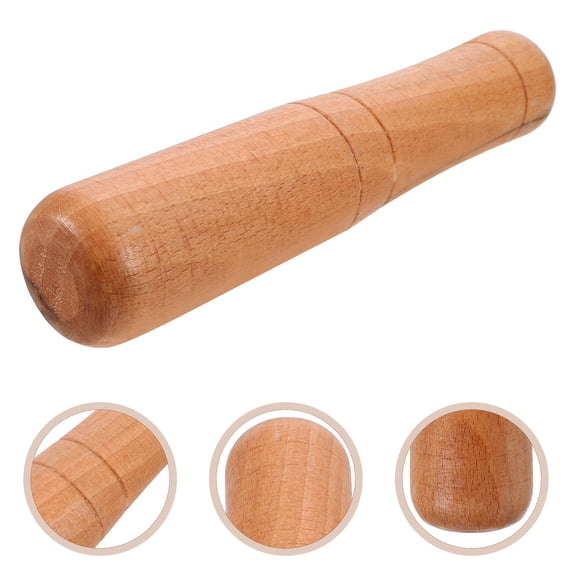 Pawsdot Pestle Only Wooden Pestle Random Color 1Set Food Grinding Tool