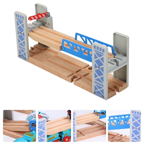 Pawsdot bridge toys Train Track Model Parts Grey 1 Set