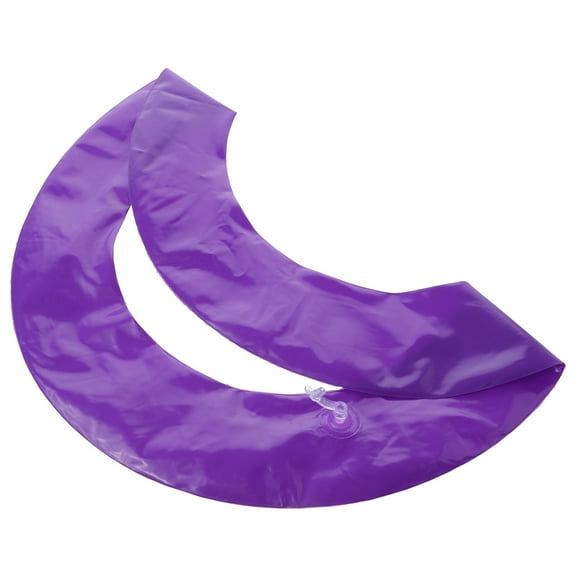 Pawsdot Portable Inflatable Yoga Ball Holder Purple with Stable Fixed Ring Design