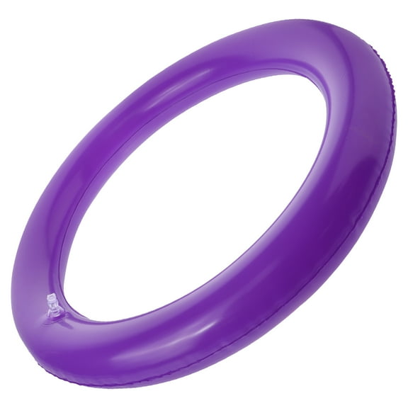 Pawsdot Purple Yoga Ball Base with Inflatable Support and Fixed Ring for Home
