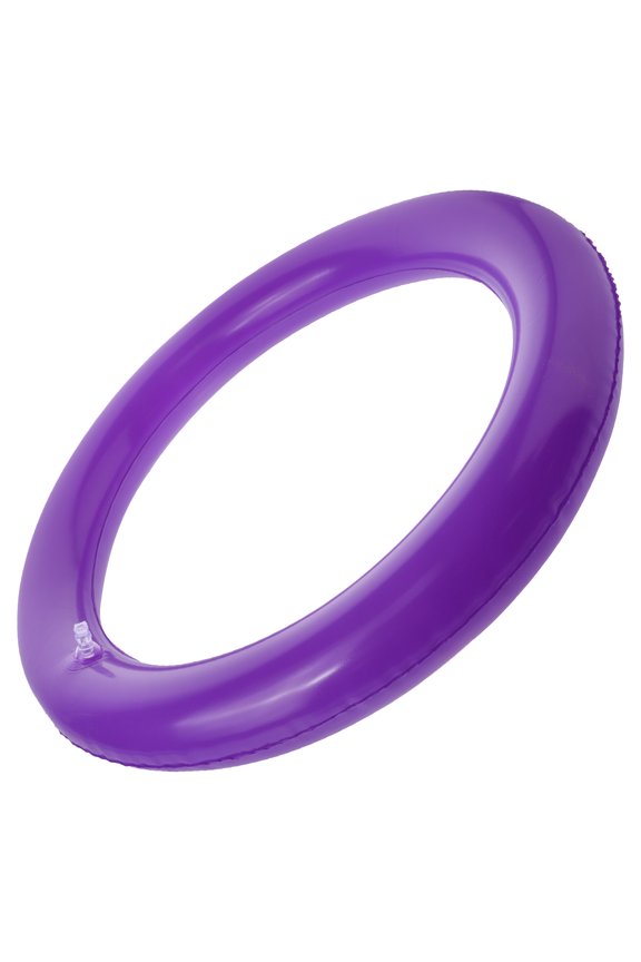 Inflatable Purple PVC Yoga Ball Base for Secure Home Practice