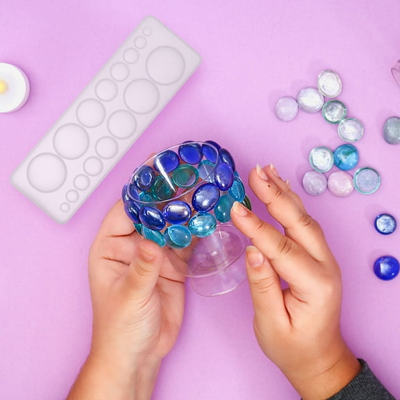 Pawsdot Epoxy Silicone Mold for Resin Pendant Accessories Small Size Easy to Carry