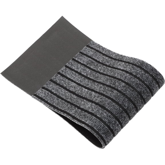 Pawsdot Non-Skid Stair Tread Dark Grey Polyester for Indoor Stair Safety
