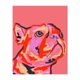 thumbnail image 1 of Pawsitively Patched - India Illustration Dog Pop Art Animal Modern Art Abstract Unframed Wall Art Print 24 x 30 inches, 1 of 13