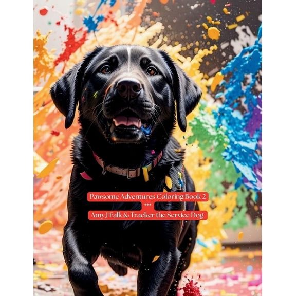 Pawsome Adventures coloring book 2, (Paperback)