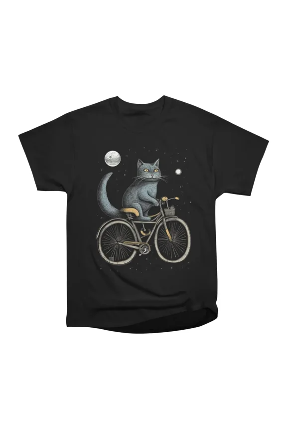 Pawsome Biker Cat T-Shirt Tee Gift For Him Merch For Her Apparel For Friend