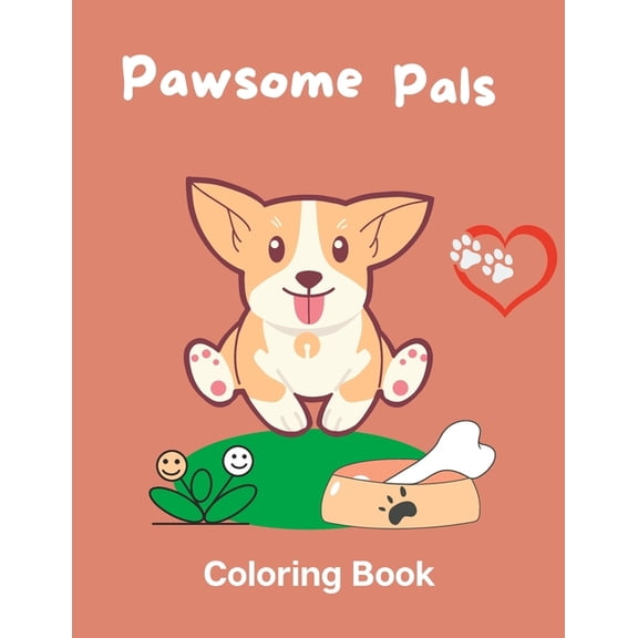 Pawsome Pals: Coloring Book (Paperback)