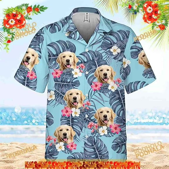 Pawsome Parents Hawaiian Shirt 3D For Women Men