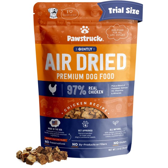 Pawstruck All Natural Air STF9 Dried Dog Food w/Real Grain Free, Made