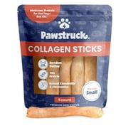 Pawstruck Natural 5-7" Beef Collagen Chew Sticks for Dogs - 5 Count