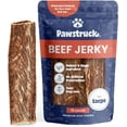 thumbnail image 1 of Pawstruck Premium Beef Jerky Dog Treat Chews, Large 10" Strips - 15 Count, 1 of 8