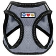 thumbnail image 1 of Pawtitas Adjustable Mesh Reflective Dog Harness S Grey, 1 of 9
