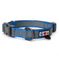 thumbnail image 1 of Pawtitas Classic Padded Reflective Dog Collar Lumberjack Extra Small Dog Collar Blue, 1 of 8