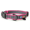thumbnail image 1 of Pawtitas Classic Padded Reflective Dog Collar Lumberjack Small Dog Collar Pink, 1 of 8