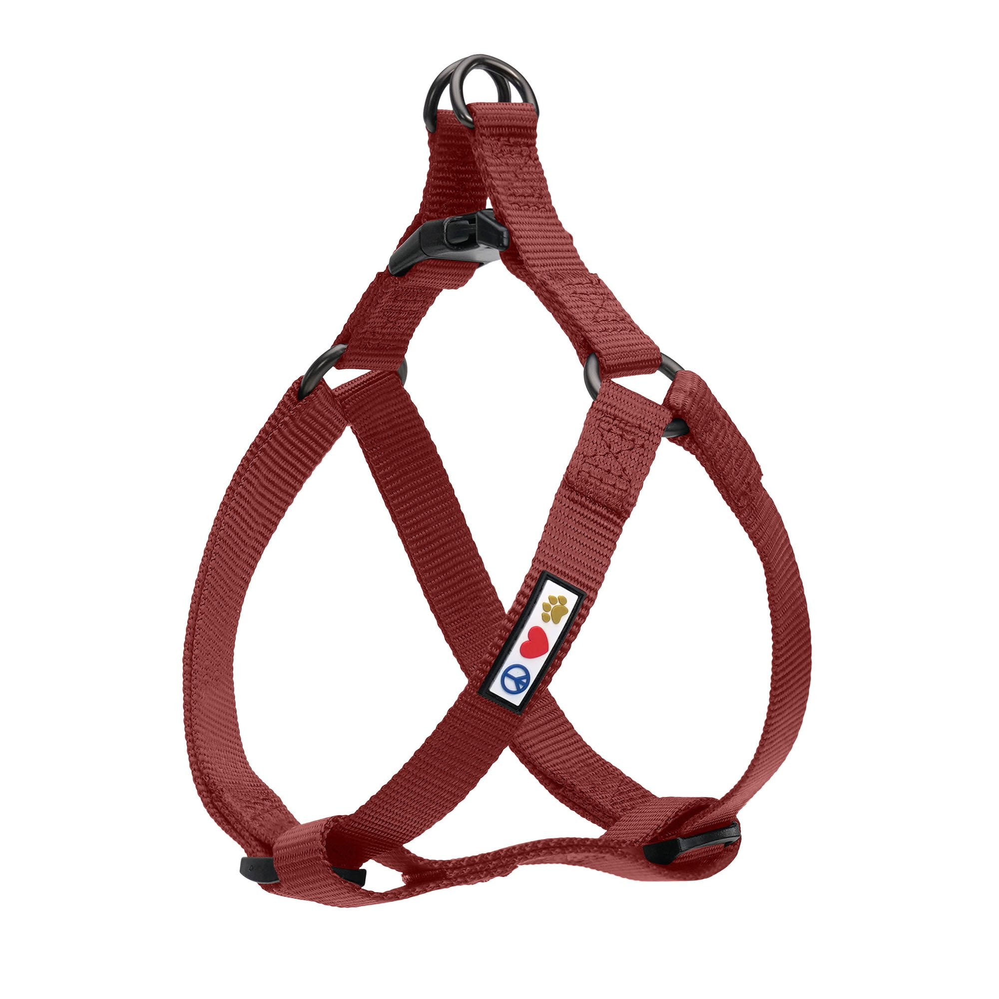 Pawtitas Dog Harness - Marsala - (S) Small Step in Dog Harness Training ...