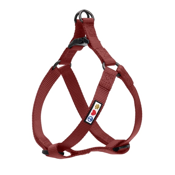 Pawtitas Dog Harness - Marsala - (S) Small Step in Dog Harness Training & Walking